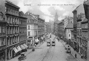 Ciudad de Leipzig en 1915