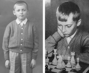 Anatoly Karpov de niño