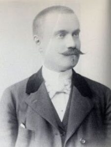 Fotografia de Georg Marco jugador de ajedrez