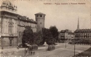 Piazza Castello en Turín (1923)